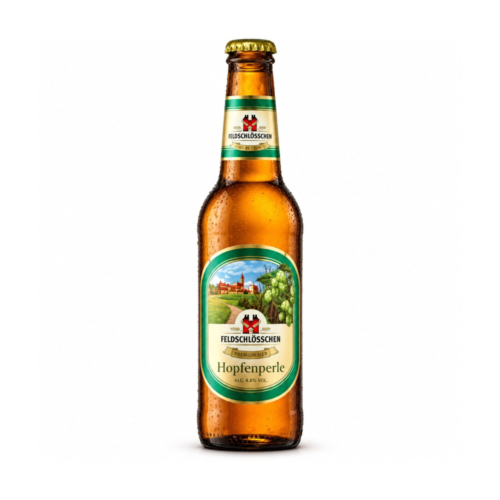 Feldschlösschen Hopfenperle 33cl Glas